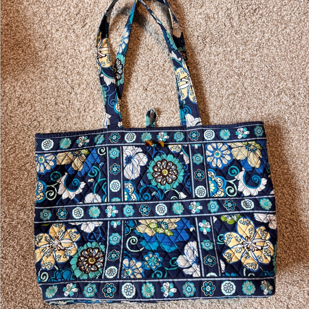 Floral Patterned Tote Bag